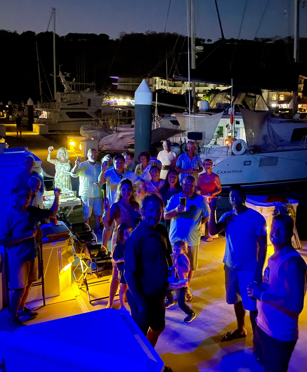 Docks at marina Papagayo