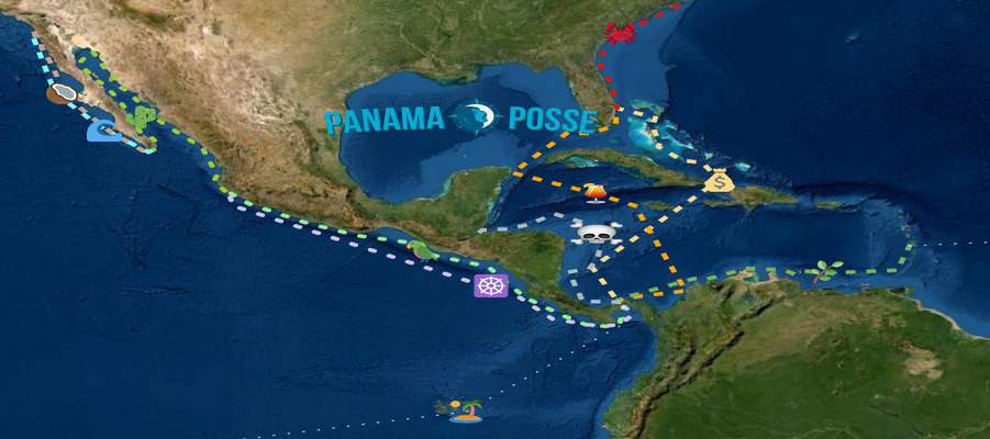 Panama Posse Route