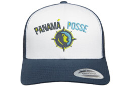 NAVYWHITENAVY PANAMA POSSE HAT