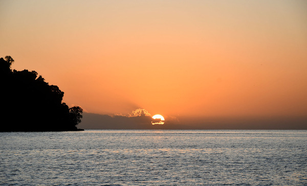 Sunrise in Coiba