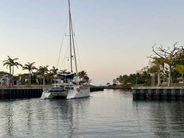 Leaving Buenaventura Marina 