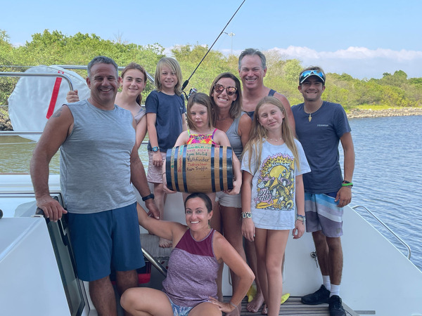 Lovely happy hour yesterday at the pool at marina chiapas with Avogato, Epsillon, Kailani beach house, Magic, rum truffle… forgot to snag a photo of us all.