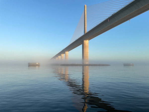 no regrets The Sunshine Skyway Bridge on our way to St Petersburg, Florida