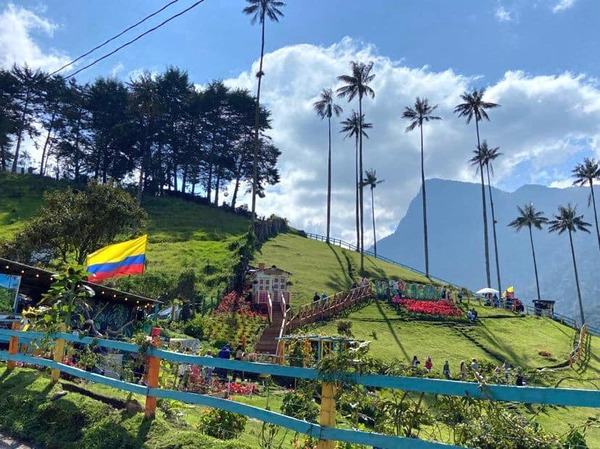 Salento is in the north-east of the department of Quindío, Colombia. The main route from Popayán and Cali to Bogotá used to pass through Salento but when the route was diverted the town became isolated and did not develop as rapidly as the rest of the region. For this reason it has retained more of its traditional colonial architecture than almost any other town in the eje cafetero, along with a quiet and relaxed way of life, and as a result the town and nearby Cocora valley are popular destinations in Colombia. The historic center of town was inscribed on the UNESCO World Heritage List as part of the 