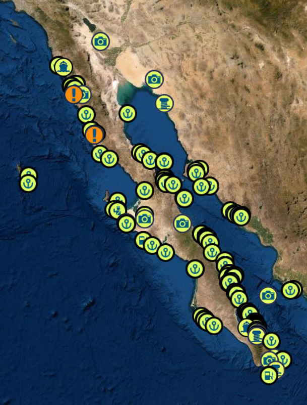 baja anchorages