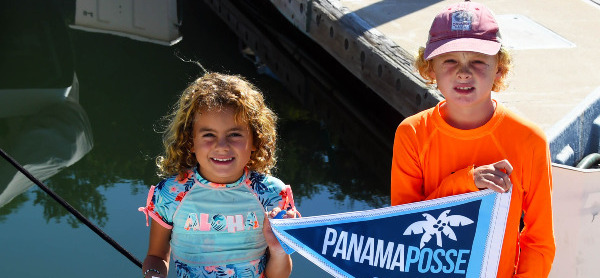 Kids on boats