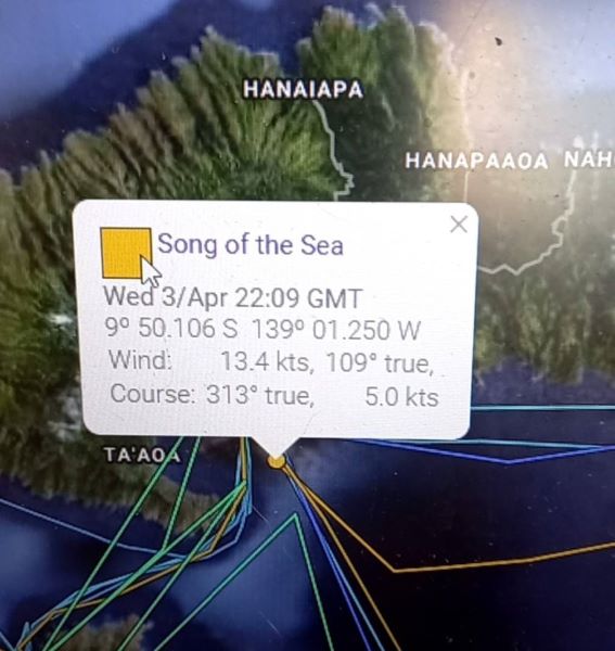 SONG OF THE SEA TRACK TO MARQUESAS