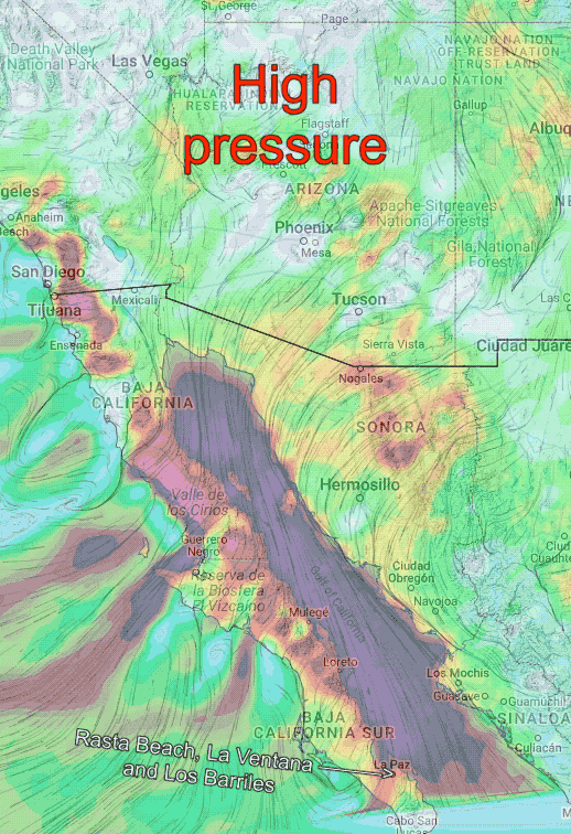 BAJA NORTES WINDS